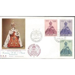 Watykan 1968, Boże Narodzenie. K. Dąbrowska. FDC