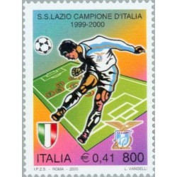Włochy 2000, Piłka nożna, Lazio, mistrz Włoch **