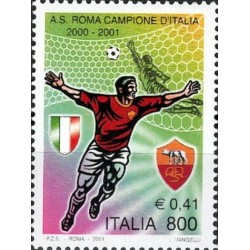 Włochy 2001, Piłka nożna, Roma, mistrz Włoch **