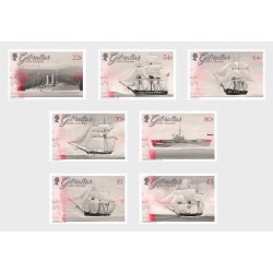 Gibraltar 2017, Statek HMS Gibraltar, żaglowiec, okręt **
