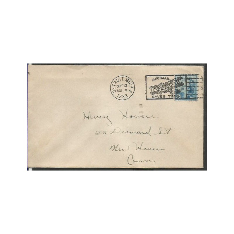 USA 1933, Tadeusz Kościuszko. FDC