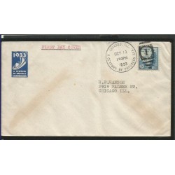 USA 1933, Tadeusz Kościuszko. FDC