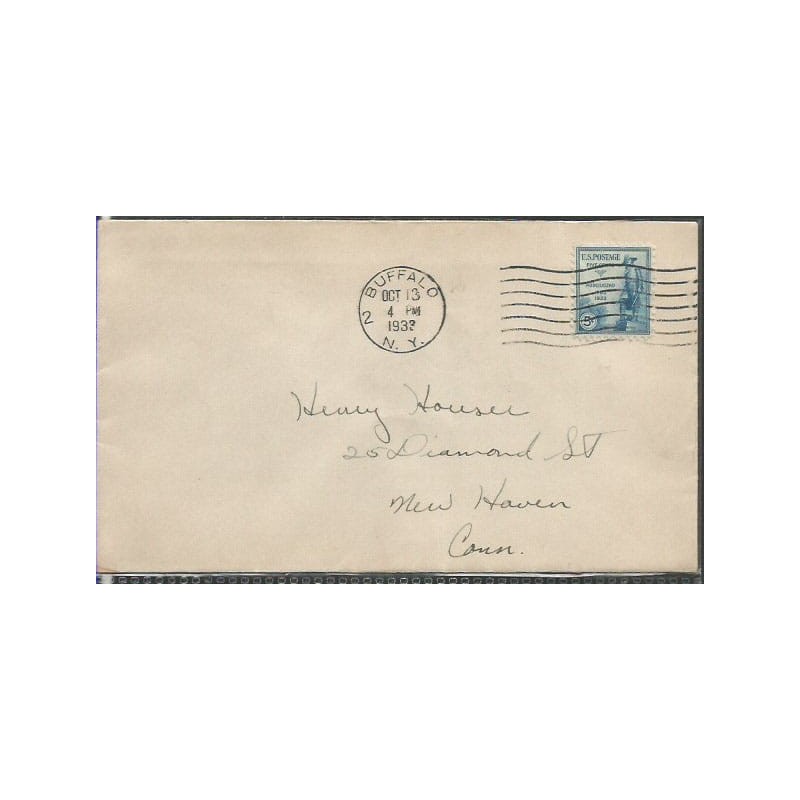 USA 1933, Tadeusz Kościuszko. FDC