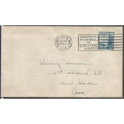 USA 1933, Tadeusz Kościuszko. FDC