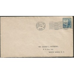 USA 1933, Tadeusz Kościuszko. FDC