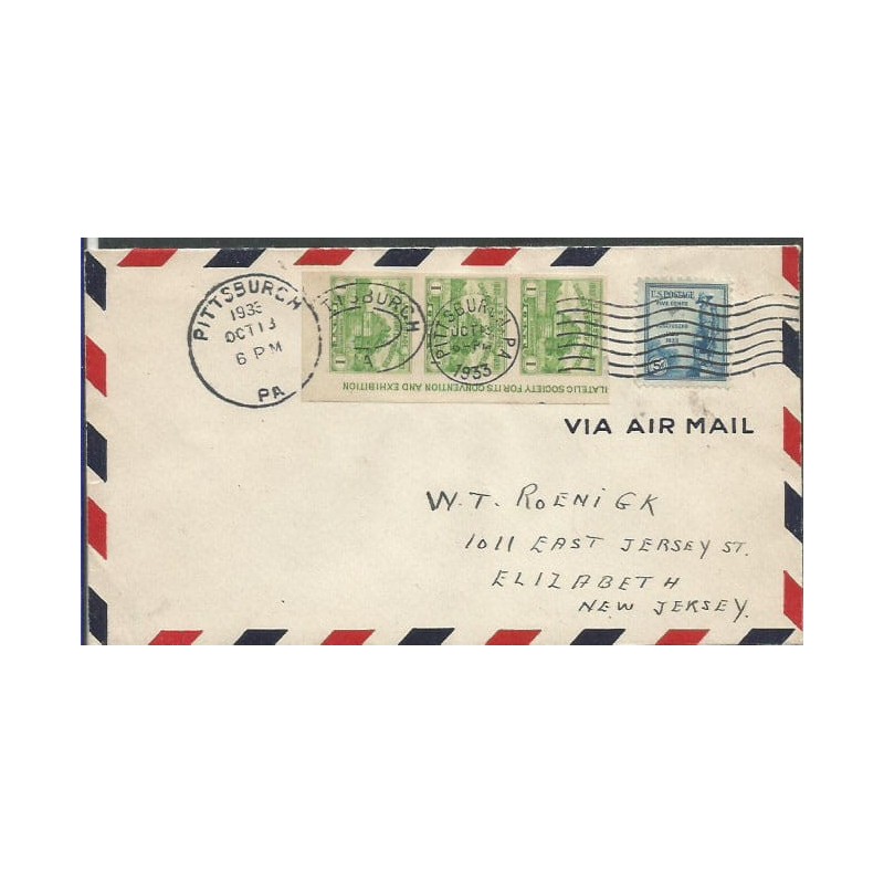 USA 1933, Tadeusz Kościuszko. FDC