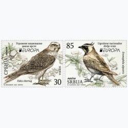 Serbia 2021, EUROPA CEPT: ptaki **