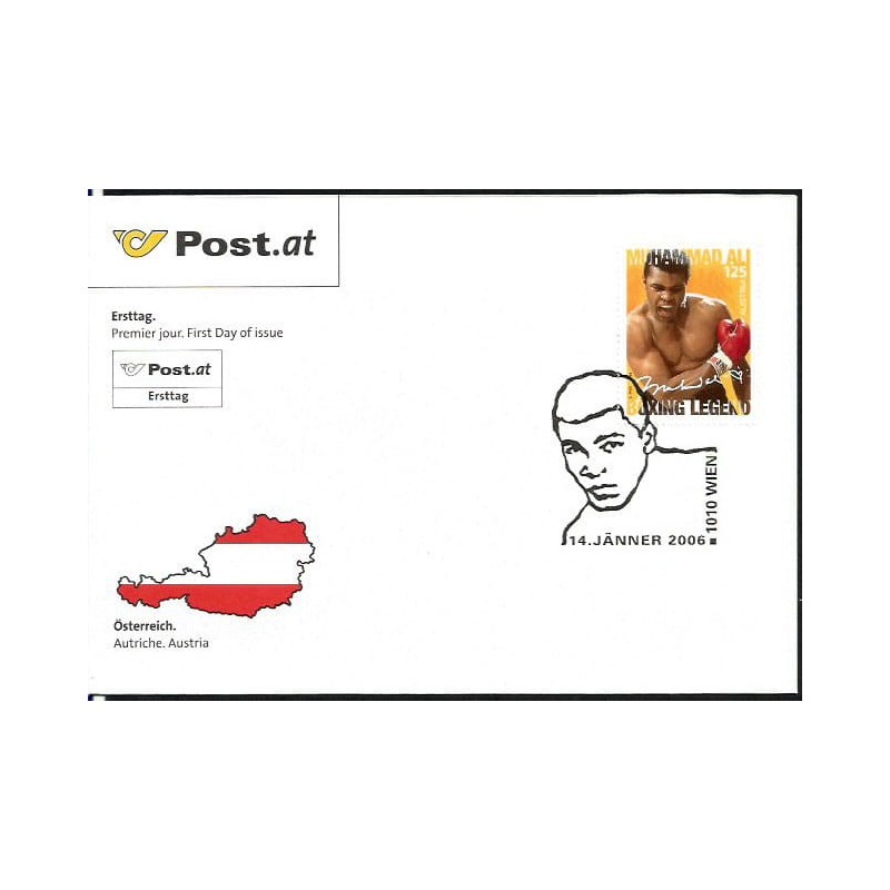 Austria 2006, Boks, M. Ali. FDC