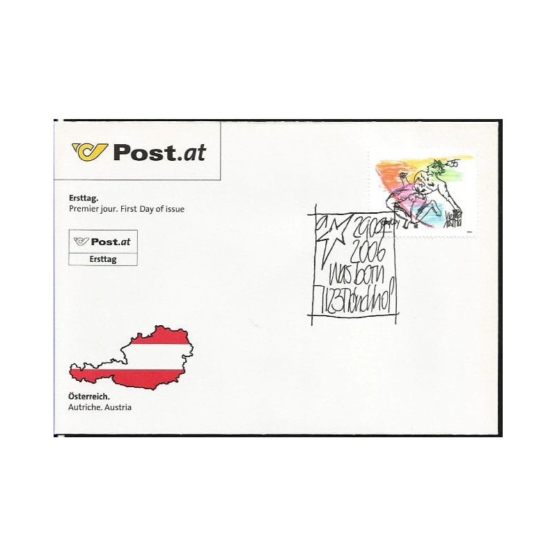 Austria 2006, Sztuka, akt. FDC