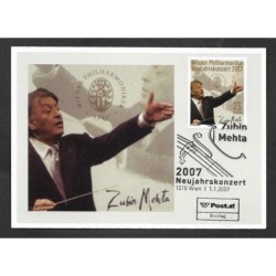 Austria 2007, Koncert noworoczny, muzyka. Karta maksimum