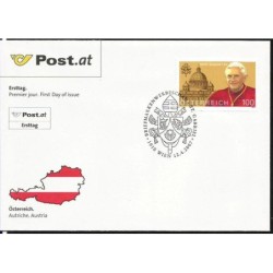 Austria 2007, Papież Benedykt XVI. FDC