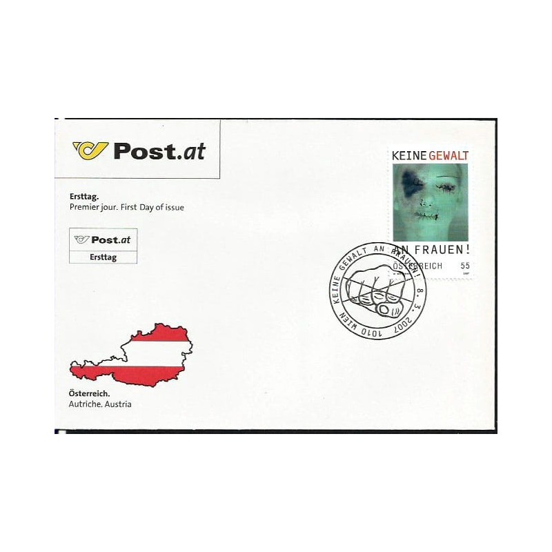 Austria 2007, Przemoc. FDC