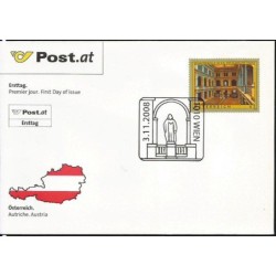 Austria 2008, Dawna Austria, Triest, poczta. FDC