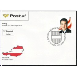 Austria 2008, Prezydent H. Fischer. FDC