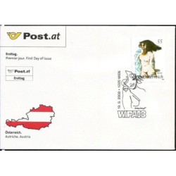 Austria 2008, ŚWF WIPA, sztuka, akt. FDC