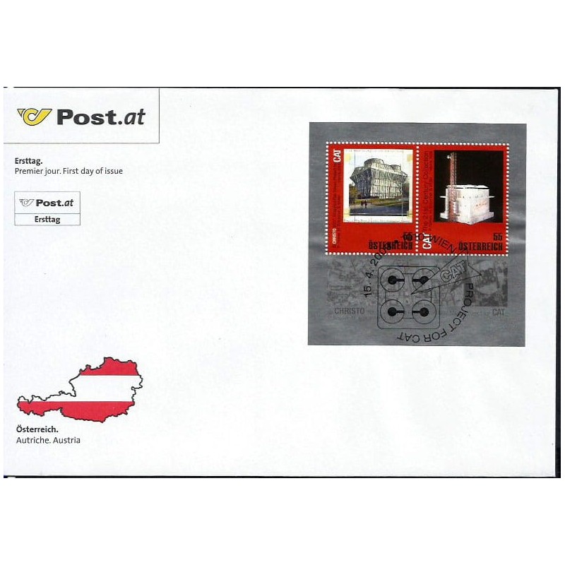 Austria 2009, Architektura. FDC