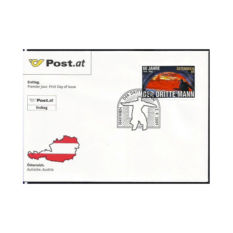 Austria 2009, Film, kino. FDC