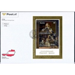 Austria 2009, Hiszpania, malarstwo. FDC