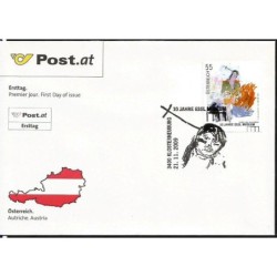 Austria 2009, Muzeum, sztuka. FDC