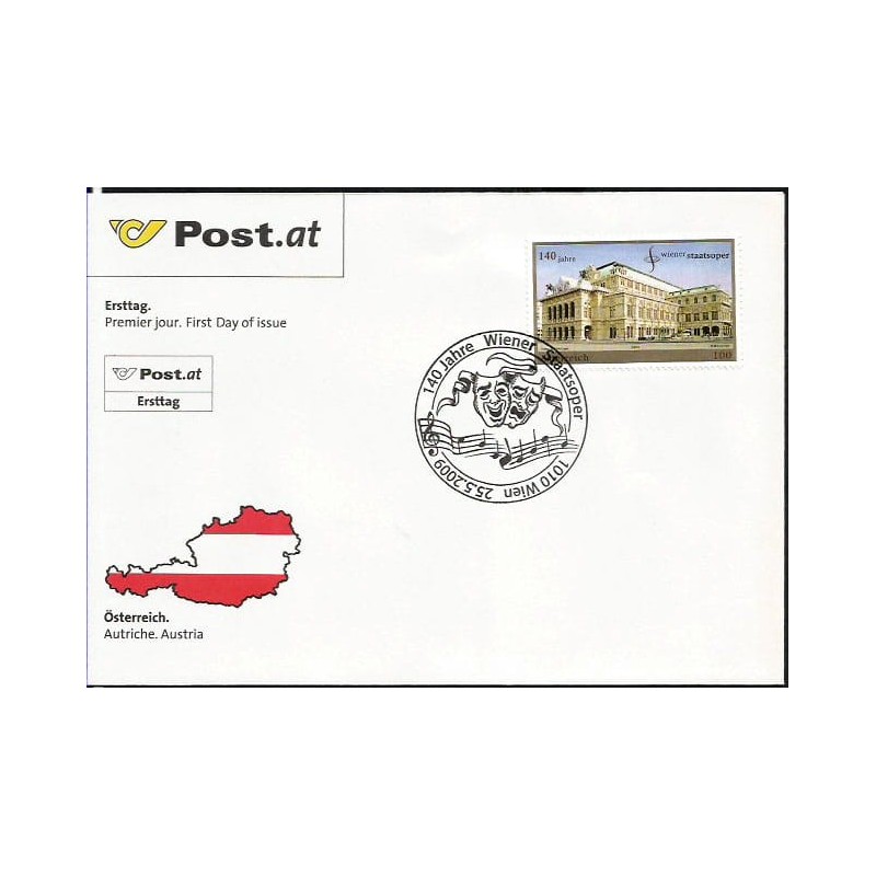 Austria 2009, Opera. FDC