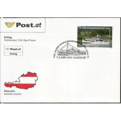 Austria 2009, Statek wycieczkowy. FDC
