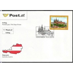 Austria 2010, Dawna Austria, Praga, katedra. FDC