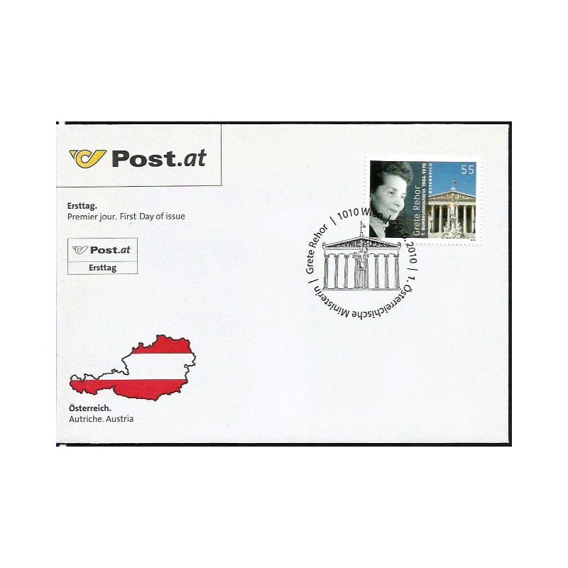Austria 2010, G. Rehor, polityka. FDC