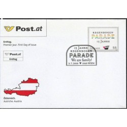 Austria 2010, LGBT, ideologia, parada. FDC