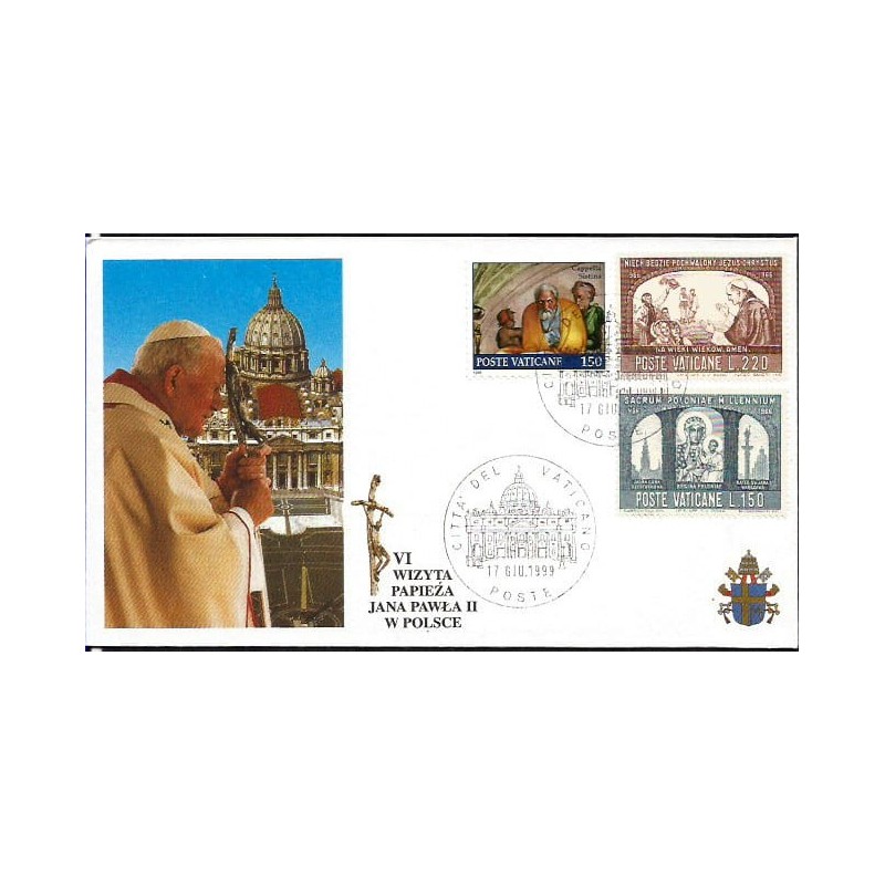 Watykan 1999, papież Jan Paweł II. Wizyta w Polsce