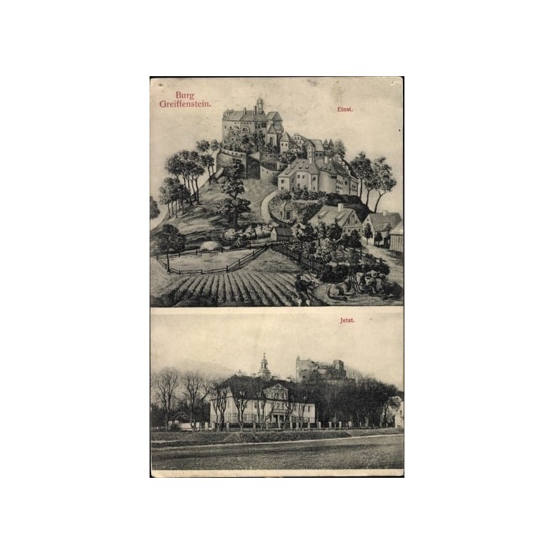 Gryfów Śląski, zamek. 1907, bez obiegu
