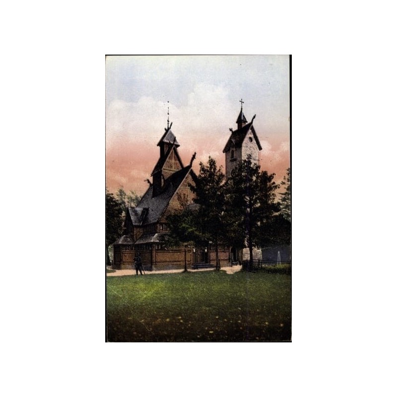 Karpacz, świątynia Wang. Bez obiegu