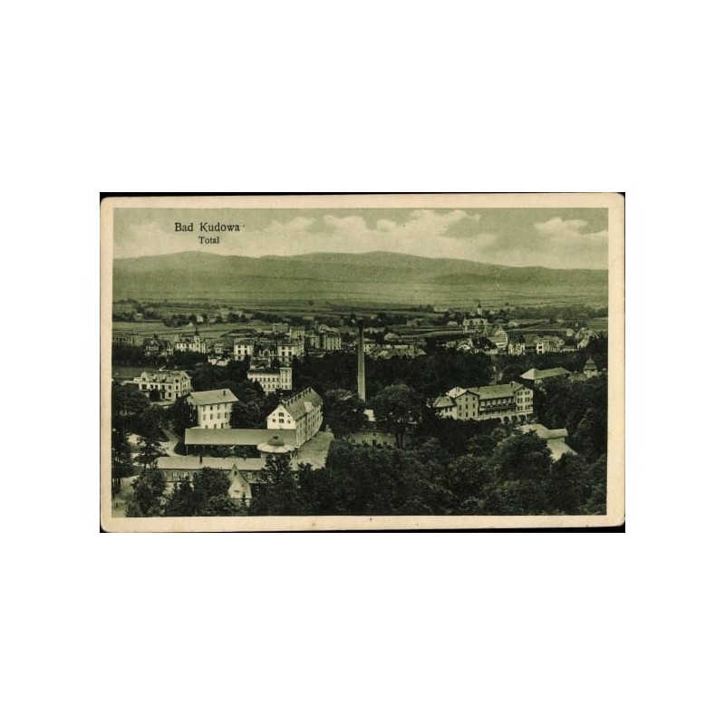 Kudowa-Zdrój, widok ogólny. Bez obiegu