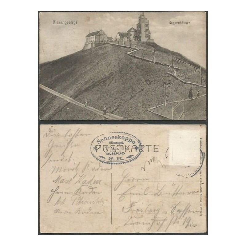 Karkonosze, Śnieżka. 1912, z obiegu