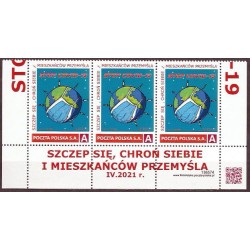 2021 Personalizowany, COVID, pandemia, Przemyśl. Pasek **