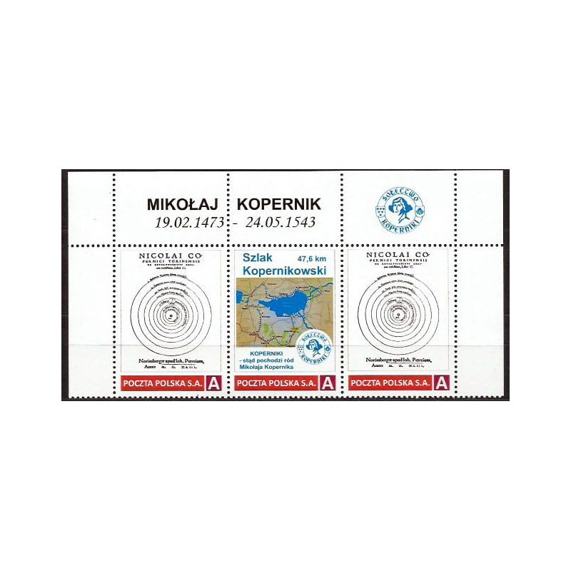 2023 Personalizowany, Mikołaj Kopernik, astronomia, mapa, Nysa, Koperniki. Pasek **