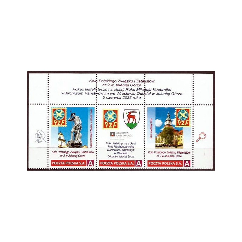 2023 Personalizowany, Mikołaj Kopernik, astronomia, pokaz, Jelenia Góra. Pasek **