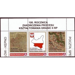 2023 Personalizowany, Niepodległość, granice II RP, mapy. Kępno, Namysłów. Pasek **