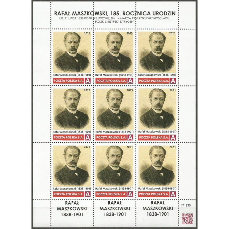 2023 Personalizowany, Rafał Maszkowski, muzyka, dyrygent, Lwów, Wrocław. Arkusz **