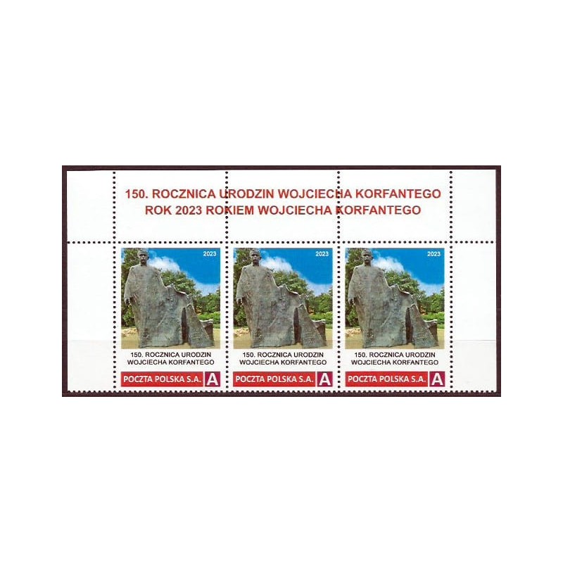 2023 Personalizowany, Wojciech Korfanty, powstania śląskie, Wrocław, pomnik. Pasek **