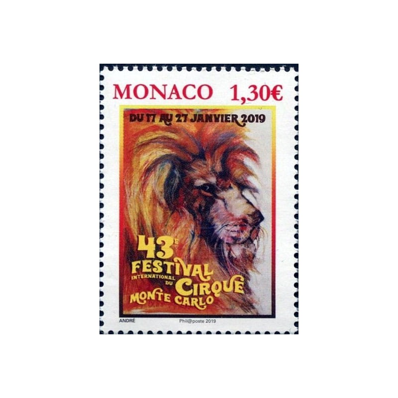 Monako 2019, Cyrk, lew **