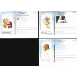 Kartka Leszno 2006, Papież Jan Paweł II. 3 kartki