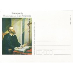Kartka Rybnik 1995, błogosławiony Jan Sarkander. Wyd. PZF
