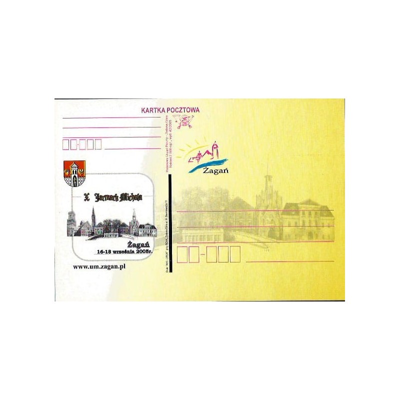 Kartka Zielona Góra 2005, Żagań, Jarmark Św. Michała