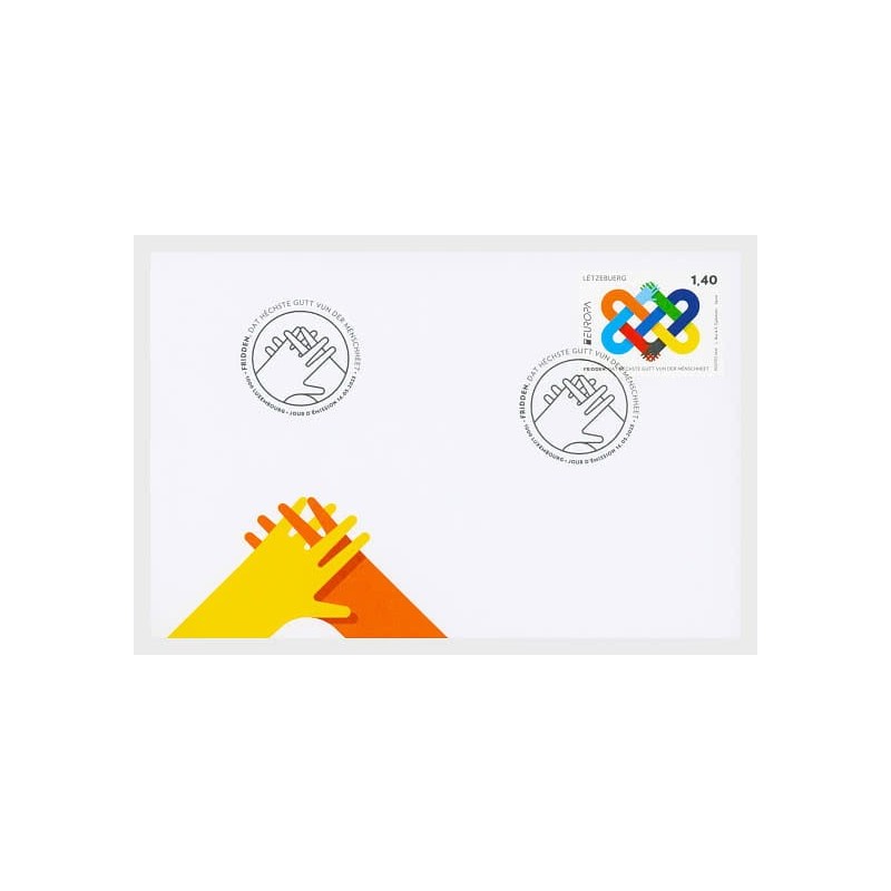 Luksemburg 2023, EUROPA CEPT: pokój. FDC