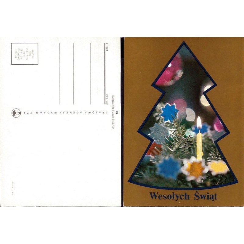 Wesołych Świąt. Boże Narodzenie. 1982