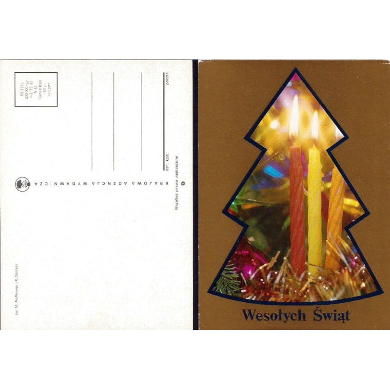 Wesołych Świąt. Boże Narodzenie. 1982