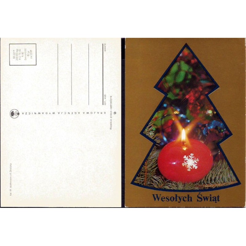 Wesołych Świąt. Boże Narodzenie. 1982