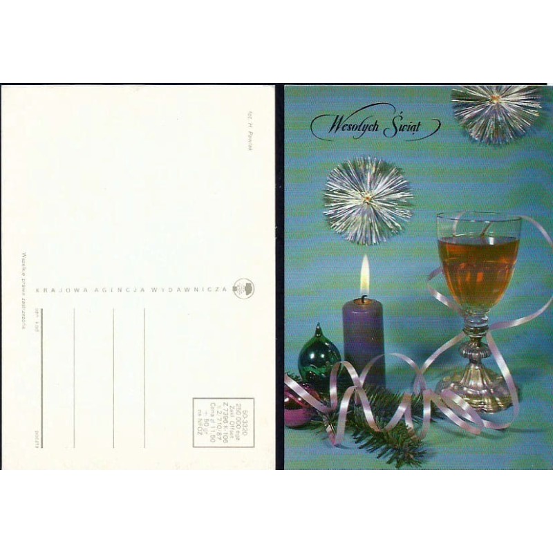 Wesołych Świąt. Boże Narodzenie. 1987