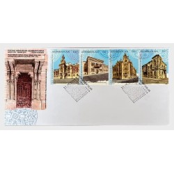 Azerbejdżan 2019, Architektura, wspólne z Polską. FDC