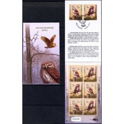 Litwa 2014, Ptaki: sowy. Zeszycik **